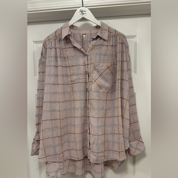 NWTA Free People Shirt Small - Picture 1 of 9